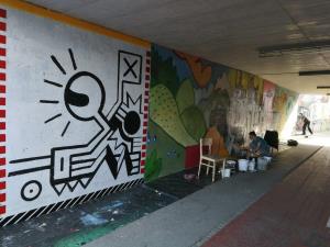 04 Grafitiranje - privlačna poslikava prometnih površin je trajna promocija trajnostne mobilnosti